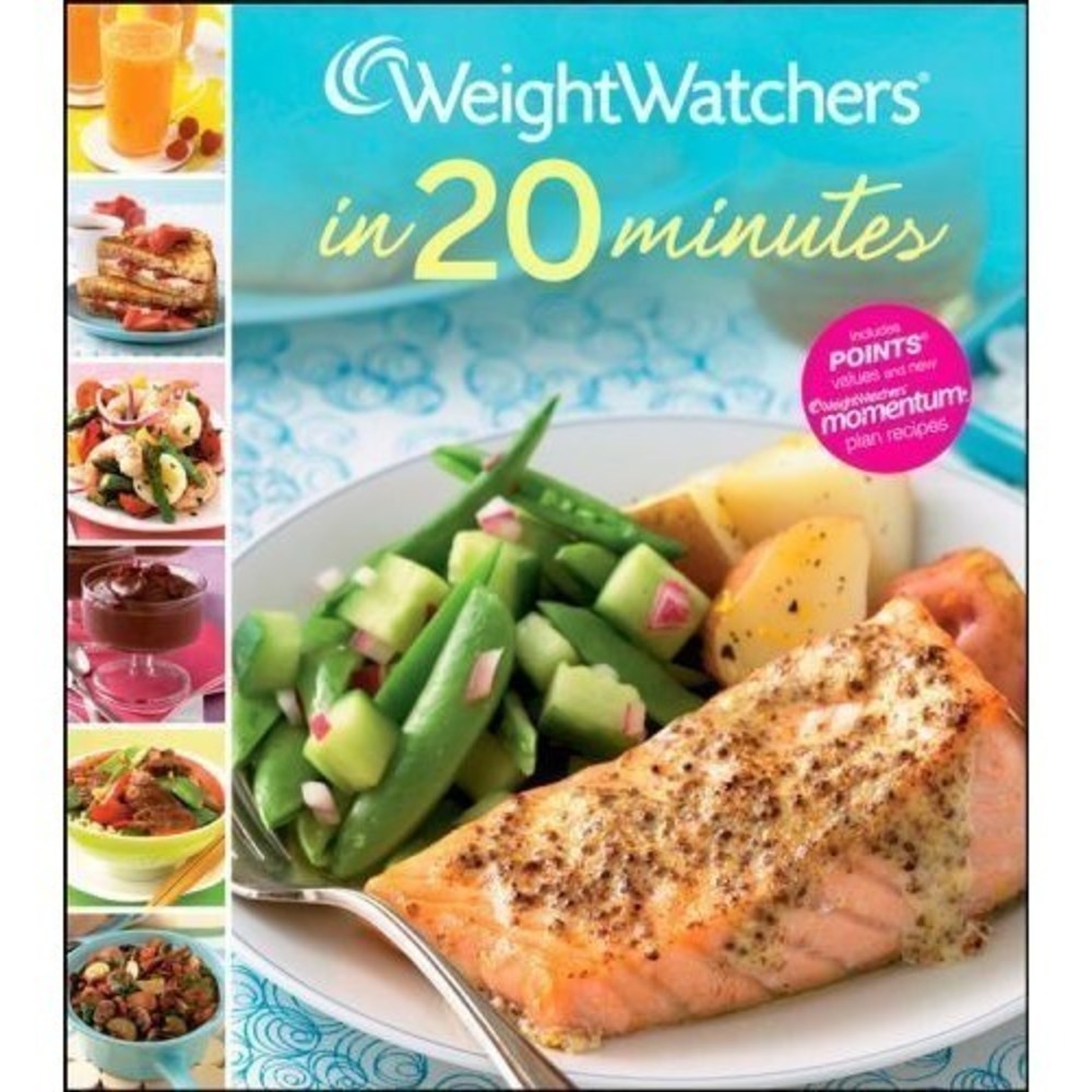 Weight Watchers in 20 Minutes Hardcover Cookbook Quick Easy Recipes 2008
